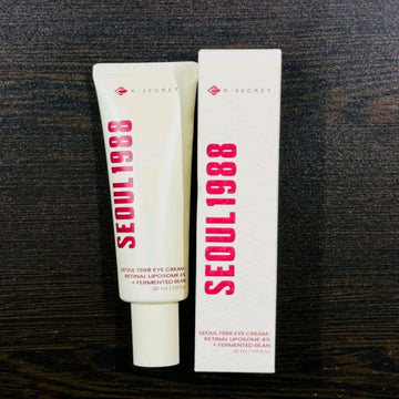 K Secret Seoul 1988 Eye Cream Providing Gentle Care Wrinkle Reduction Brightening Effect Hydrating Formula - 20g