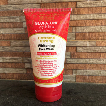 Glupatone Face Wash GS 120 100ml - Extreme Strong Powerful Whitening for Clear Skin
